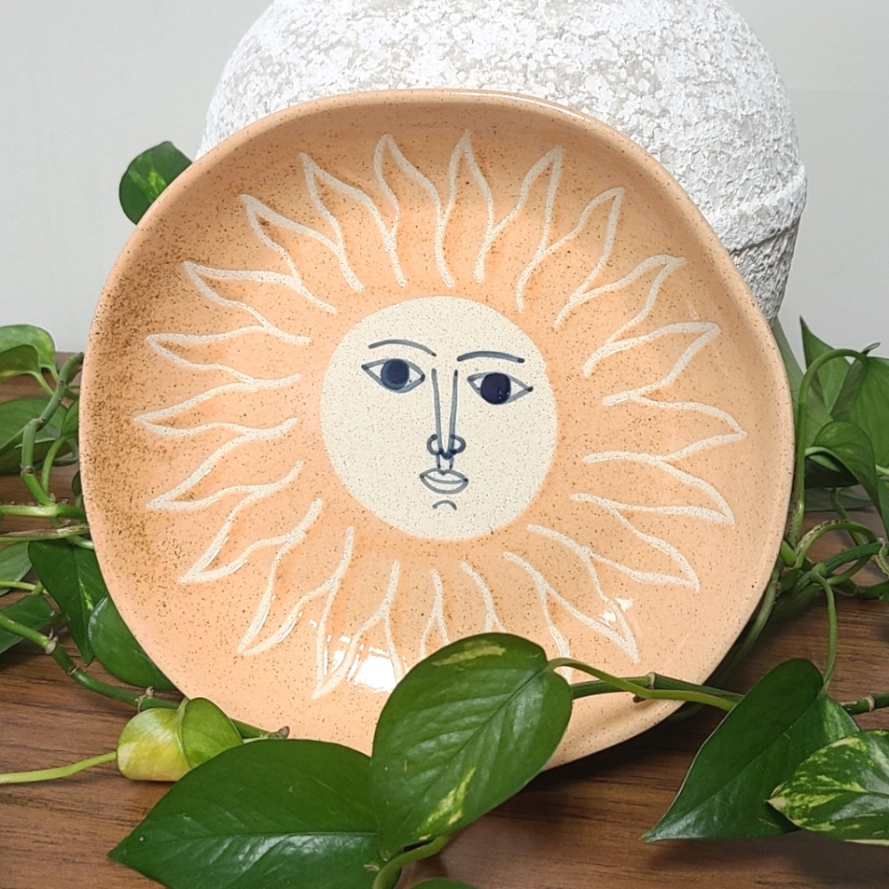Urban outfitters ceramic sun plate